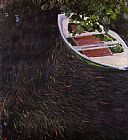 The Row Boat by Claude Monet